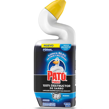 Pato Purific Gel Destructor Sarro Inodoro Marina 500 cc | Apishop.cl