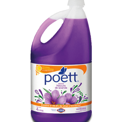 Poett Limpia Pisos Lavanda 4 L | Apishop.cl