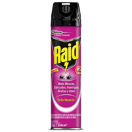 Raid Insecticida Todo Insecto 360 cc | Apishop.cl