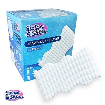 Set 10 Esponjas Heavy Duty Eraser Swipe and Shine 10 un | Apishop.cl