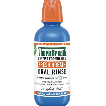 Therabreath Enjuague Bucal Menta fria 473 ml | Apishop.cl