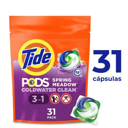 Tide Pods Detergente en cápsulas 31 unid | Apishop.cl