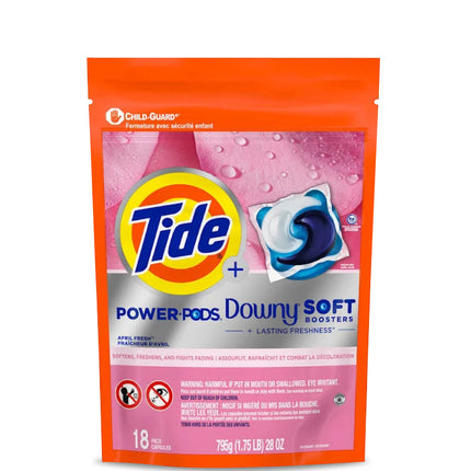 Tide Power pods Downy Soft Boosters 18 unid | Apishop.cl
