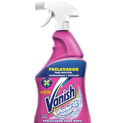 Vanish Prelavado Poder O2 Ropa Color 650 cc | Apishop.cl