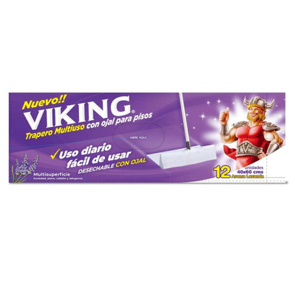 Viking Trapero Húmedo 12 unid | Apishop.cl