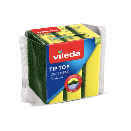 Vileda Esponja Multiuso Tip Top 3 unid | Apishop.cl
