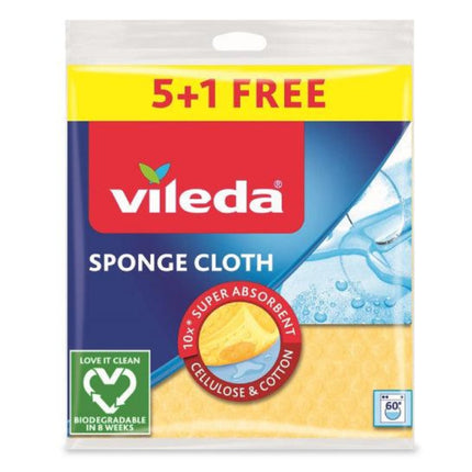 Vileda Paño Esponja 6 unid | Apishop.cl