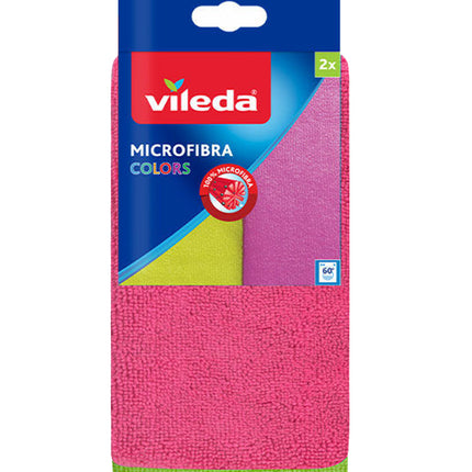 Vileda Paño Microfibra Colors 2 unid | Apishop.cl