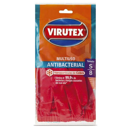 Virutex Guante Multiuso Antibacterial S 1 par | Apishop.cl