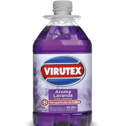 Virutex Limpiador pisos Lavanda 4000 cc | Apishop.cl