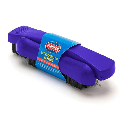 Virutex Set Escobillas para Zapatos Negro 1 unid | Apishop.cl