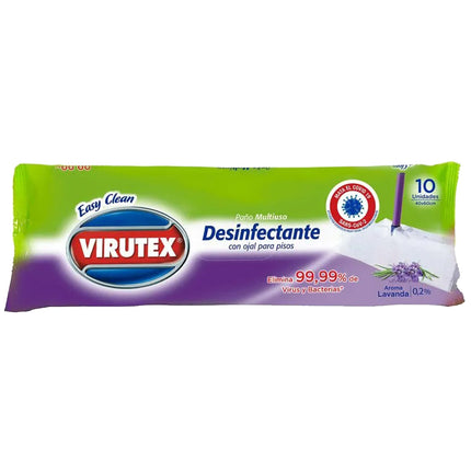 Virutex Trapero Humedo Lavanda 10 unid | Apishop.cl
