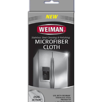 Weiman Paño microfibra Acero Inoxidable 1 unid | Apishop.cl